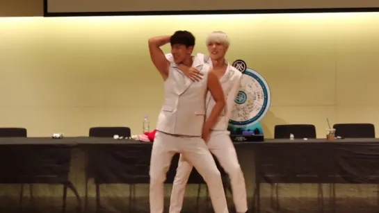 [VK][160618] MONSTA X fancam (Minhyuk & Shownu focus) @ Jongno Fansign