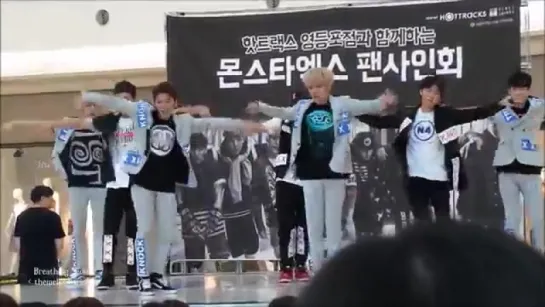 [VK][150614] MONSTA X fancam - Trespass @ Yeongdeungpo Fansign