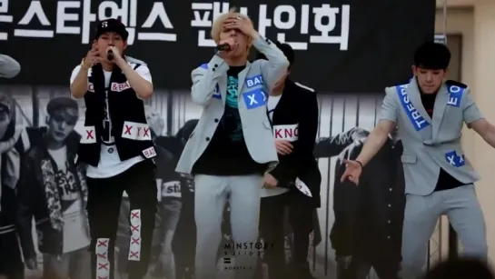 [VK][150614] MONSTA X fancam - Trespass (Minhyuk focus) @ Yeongdeungpo Fansign