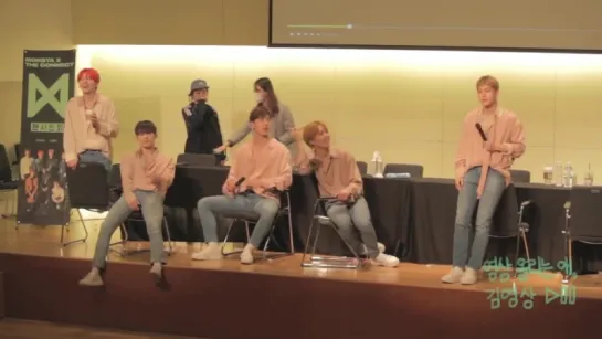 [VK][180422] MONSTA X fancam @ Jongno Fansign