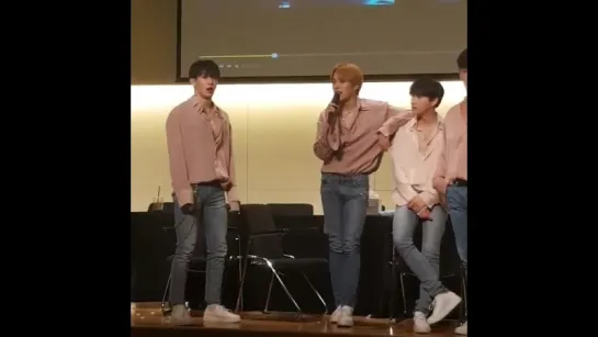 [VK][180422] MONSTA X @ Jongno Fansign