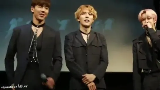 [VK][180407] MONSTA X fancam (Minhyuk focus) @ Gwanghwamun Fansign