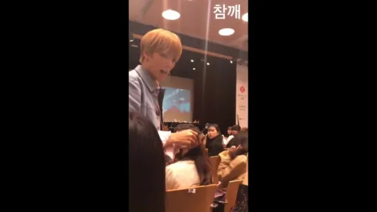 [VK][180331] MONSTA X (Minhyuk focus) @ Yeongdeungpo Fansign