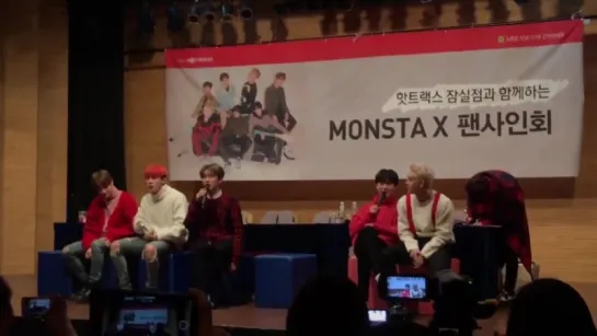 [VK][171223] MONSTA X @ Jamsil Fansign