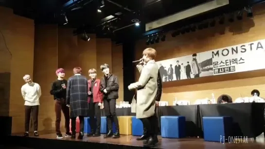 [VK][171118] MONSTA X @ Gangnam Fansign