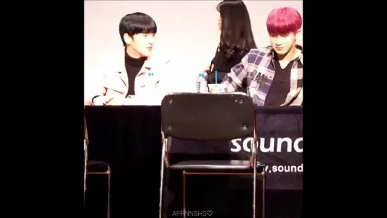 [VK][171111] MONSTA X (Wonho & Minhyuk focus) @ Yeongdeungpo fansign