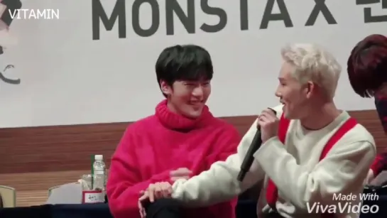 [VK][171223] Monsta X (Minhyuk focus) @ Jamsil Fansign