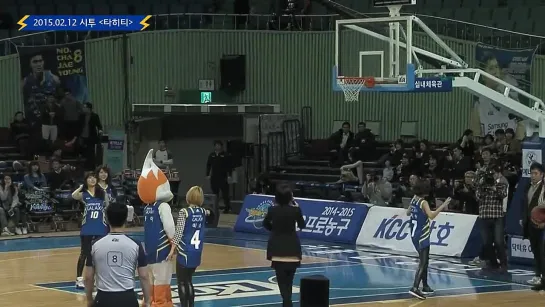 [EVENT] 12.02.2015 TAHITI - Открытие баскетбольной игры "Seoul Samsung Thunders" Team @ Korean Basketball League