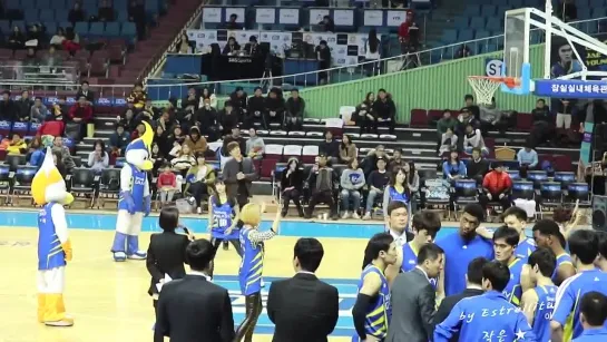 [EVENT] 12.02.2015 TAHITI - Открытие баскетбольной игры "Seoul Samsung Thunders" Team @ Korean Basketball League