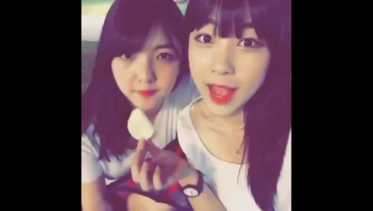 [INSTAGRAM] 1507?? Yujeong (Bob Girls) with Ari