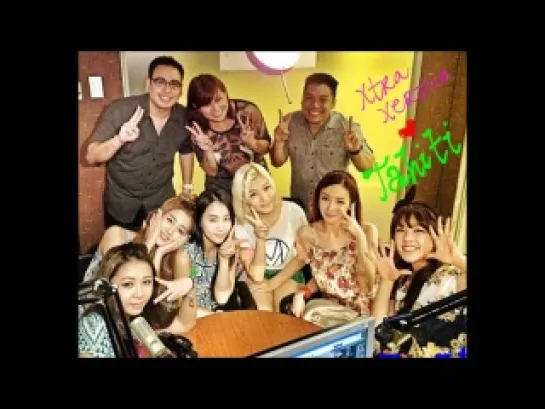 130117 TAHITI - 103.5 WOW FM Radio [AUDIO]