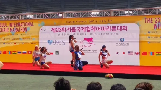 [PERF] 09.05.2015 TAHITI - Oppa, you are mine @ Seoul Wheelchair Marathon 2015