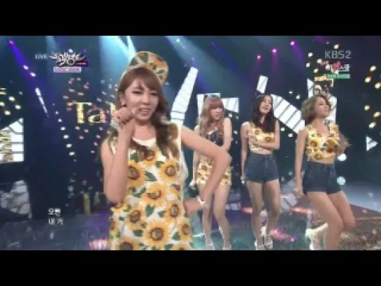 [PERF] 11.07.2014 TAHITI - Oppa, you are mine @ Music Bank