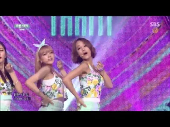 [PERF] 29.06.2014 TAHITI - Oppa, you are mine @ Inkigayo