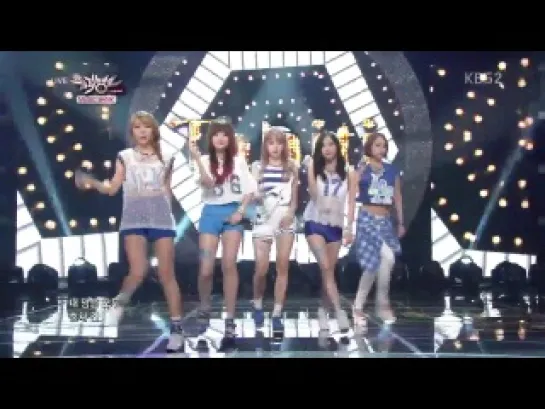 [PERF] 13.06.2014 TAHITI - Oppa, you are mine @ Music Bank