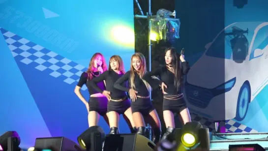 [FANCAM] 161105 Sistar - Touch My Body @ IONIQ Longest Run Festival