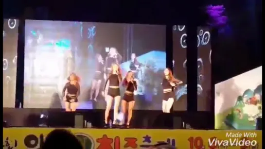 [FANCAM] 161008 Sistar - Touch My Body @ Yashim Manman Autumn Music Festa