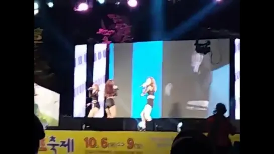 [FANCAM] 161008 Sistar - Touch My Body @ Yashim Manman Autumn Music Festa