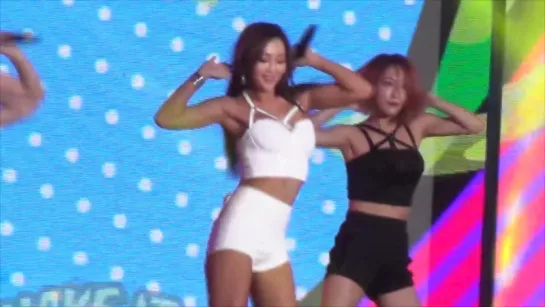 [Fancam] 160814 Sistar: Херин - Shake It @ 2016 DMZ Peace Concert