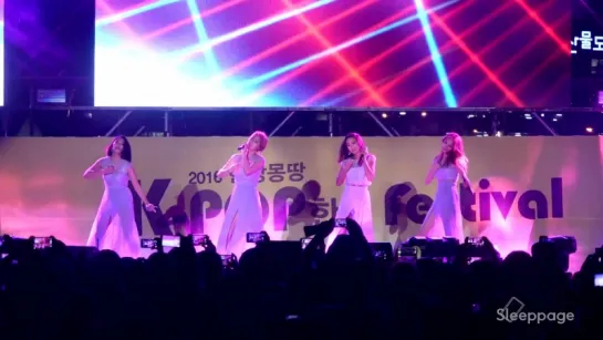 [FANCAM] 160819 Sistar - I Like That @ 2016 Hangang K-Pop Festival