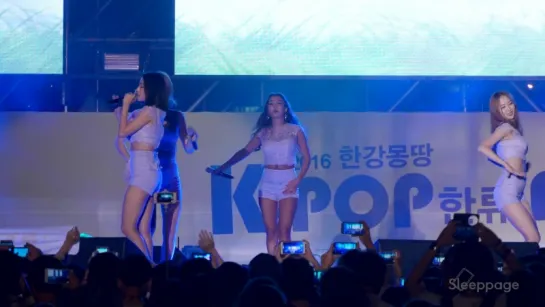 [FANCAM] 160819 Sistar - Ma Boy @ 2016 Hangang K-Pop Festival