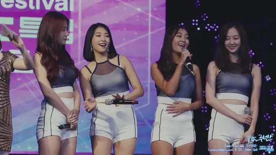 [Fancam] 160806 Sistar @ Tomato Festival