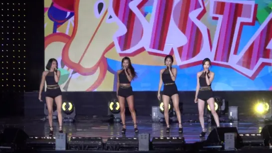 [Fancam] 160725 Sistar - Loving U @ Music Core в Ульсане