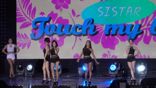 [Fancam] 160725 Sistar - Touch My Body @ Music Core в Ульсане