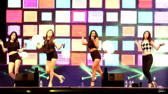 [FANCAM] 160520 Sistar - Touch My Body @ Centopia Song-do K-pop Festival