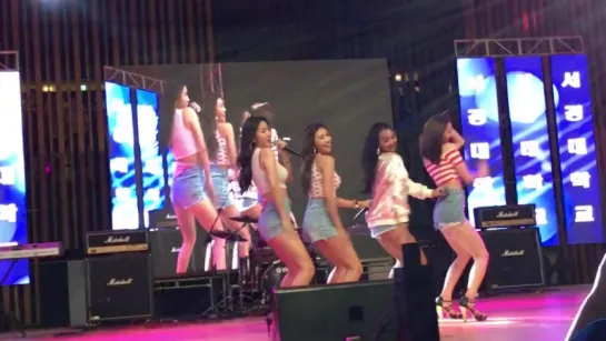 [FANCAM] 160513 Sistar - Touch My Body @ Seokyeong University Festival