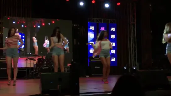 [FANCAM] 160513 Sistar - I Swear @ Seokyeong University Festival