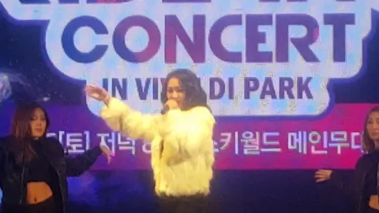 [FANCAM] 160116 Hyolyn - One Way Love @ Vivaldi Park Ride-ing Concert