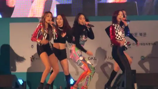 [FANCAM] 151222 Sistar - Touch My Body @ K Winter Festival