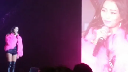 [FANCAM] 151128 Sistar: Hyolyn - My Love & 너랑 XX? 따분했어 (with Kitti B) @ Unpretty Rapstar 2 Concert