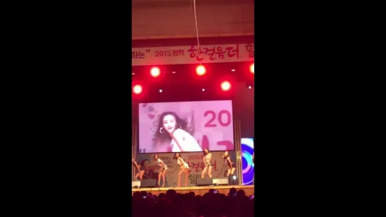 [FANCAM] 151120 Sistar - Touch My Body @ Healing Concert