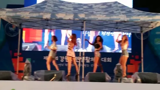 [FANCAM] 150902 Sistar - I Swear @ 23rd Gangwondo Sports for All Festival