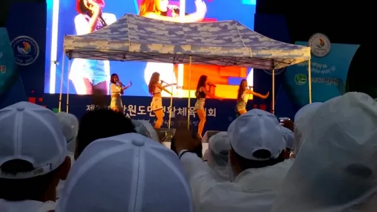 [FANCAM] 150902 Sistar - I Swear @ 23rd Gangwondo Sports for All Festival