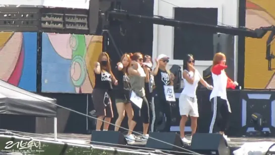 [FANCAM] 150727 Sistar - Touch My Body @ Music Core in Ulsan (Rehearsal)