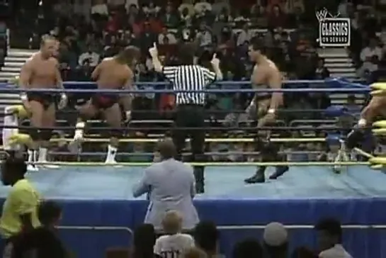 [Wrestling Museum] Brian Pillman and Steve Austin Vs. Ricky Steamboat and Shane Douglas ( NWA Tag Team Title)