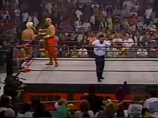 [Wrestling Museum] Sting & Flair vs Arn Anderson & Brian Pillman Nitro.