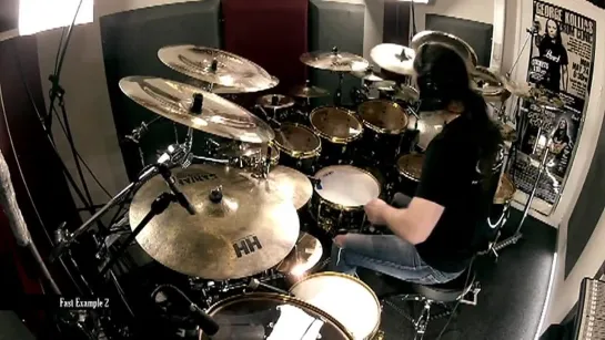 George Kollias Intense Metal Drumming 2 - Blastbeat variations