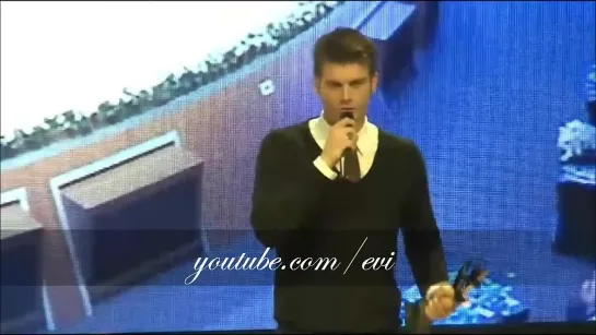 KIVANC TATLITUG 'Best Admired Actor Award' Yildiz Teknik Universitesi - 2013