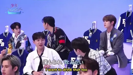 Chami making people thirsty - I need me some water too - Changmin -