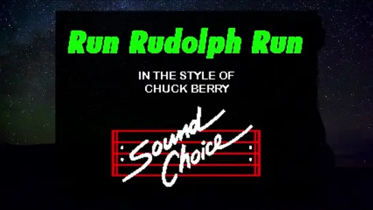 Chuck Berry - Run Rudolf Run (караоке)