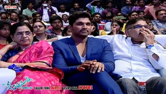 S_o Satyamurthy Audio Launch Live Part 9 __ Allu Arjun, Trivikram, Samantha, DSP