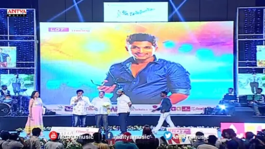 So Satyamurthy Audio Launch Live Part 12  Allu Arjun,  Trivikram, Samantha, DSP, Nitya Menon