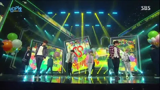 151129 SNUPER (스누퍼) - Shall We Dance @ Inkigayo