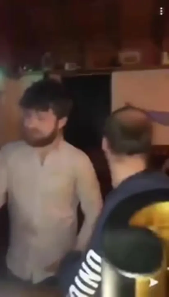 Irish pub fight