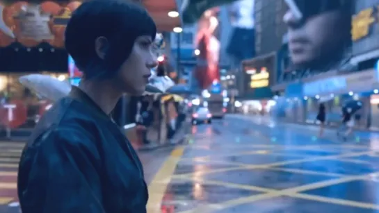 Just like honey. Lost in Translation + Ghost in the Shell