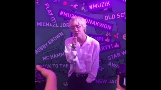 [FANCAM] Zion.T - MUZIK X MINA KWON (30.05.2018)